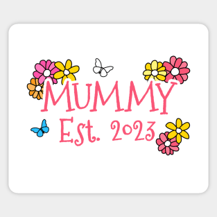 Mummy Est 2023 Mother's Day Mothering Sunday Sticker